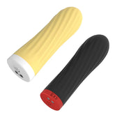 10 Speed Silicon Small Vibradores Para Mulheres Brinquedo Do Sexo Yellow Black Magnetic Charging Mini Bullet Female Vibrator