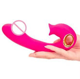 High Quality Clitoral Licking G Spot Massage Dildo Vibrator Wand Masturbation Sexual Vibrating Tongue Vibrator Sex Toy