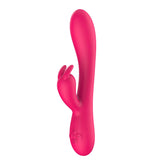 Rechargeable Dual Motor Heating Function Rabbit Ears Female Masturbation Clitoral Stimulation Rabbit Vibrator G-Spot Dildo