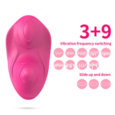 Moscow 2 in 1 Dual Motor Vibrating Rolling Balls Panty Vibrator with Remote Control App Wearable Clitoral Vibrator Sex Toys