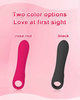 Beautiful Women Soft Silicone Masturbators Set Long Thin Vibrator Dildo Wand & Massage Hammer for Body Relaxation Gift