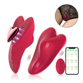 Heart Shape Wireless Vibrating Panties Control Egg with App and Remote Wearable Adult Sex Toy Smart Panty Vibrator