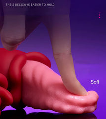 4 in 1 Tongue Thrusting Vibrators Dildo Rose Sex Toy Clitoral Stimulator G Spot Strong Swing Tongue Vibrator Women Adult Sex Toy