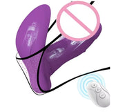 Rechargeable Adult Novelty Women Panty Vibrator with Remote 7 Vibration 3 Wiggling Finger Wearable Clitoral and G-Spot Sex Toy