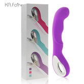 Rechargeable Powerful Rod Vagina Massage Clitoris Stimulator Wand Adult Toys Dildo G Spot Vibrators in Sex Products Women