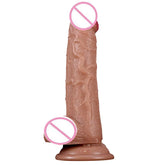 8 Inch Female Masturbator Penises Sex Toys Pvc Soft Lifelike Realistic Dildo