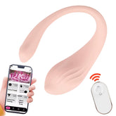 USB Powered App Controlled Mini Vibrator Adult Sex Toys for Couples & Female Masturbation Portable for Outings