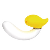 Love Loop Vagina Massage G Spot Clitoral Stimulator Rotating Banana Dildo Sucking Vibrator for Female