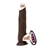 Realistic Telescopic Vibrator G-Spot Stimulator Heated Silicone Thrusting Dildo Toys for Women Big Penis Cock Style Adult Sex