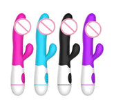 Double Ended Vibrator Adult Sex Toy Dildo Female Variable Frequency G-Spot Simulation