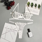 Bra & Briefs Set Sexy Lace Sexy Lingerie Set Ladies Underwear Bra Lingerie for Women