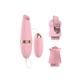 Usb Recharge Jump Egg Rotating Tongues Headed Licking Silicone Sucking Vibrator Egg