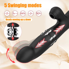 Seksfun 2 in 1 Wand G Spot Massager Masturbator Clitoral Stimulator Vibrator Adult Sex Toys for Men Adult Women Couples