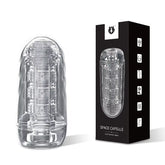 Silicone Male Masturbator Reality Masturbation Cup Male Sex Toys Transparent Aircraft Cup for Men Sex toy