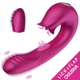 Oral Sucking and Slaping Clitoral Stimulation G Spot Female Masturbation Dildo Adult Sex Toy Licking Vibrating Tongue
