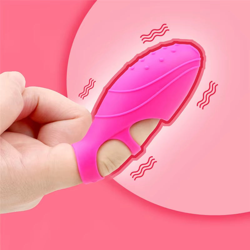 Portable Mini Egg Finger Vibrator Vaginal Clitoral Stimulation G Spot Dancer Vibrating Fingering Mini Sex Toy