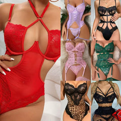 Wholesale 2 Pieces Lingerie Set Lace Sexy Erotic Vendors Underwear Panties Women Sexy Lingerie Sexy Femme Stock Clothing