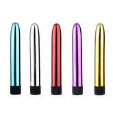 Battery Purple Long Bullet Vibrating Anus G Spot Vaginal Simulation Anal Toy 7 Inch Bullet Vibrator