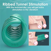 9 Modes Massage Penis Stroker Glans Training Stimulator Delay Time Male Vibrator with APP Control Mastorbation for Men Cock Ring Male sex toy