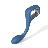 Leisurely Color Matching Hard Stick Vibrator G-Spot Gadget with Strong Shock for Female Masturbation Sex Toy
