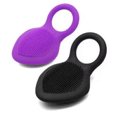 Silicone Penis Ring Delay Premature Ejaculation Vibrator Ring for Men Couple Cock Ring