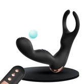 Remote Control Gay Anal Male Vibrator Prostate Massager Vibrating Butt Plug Anal Plug with Cock Ring