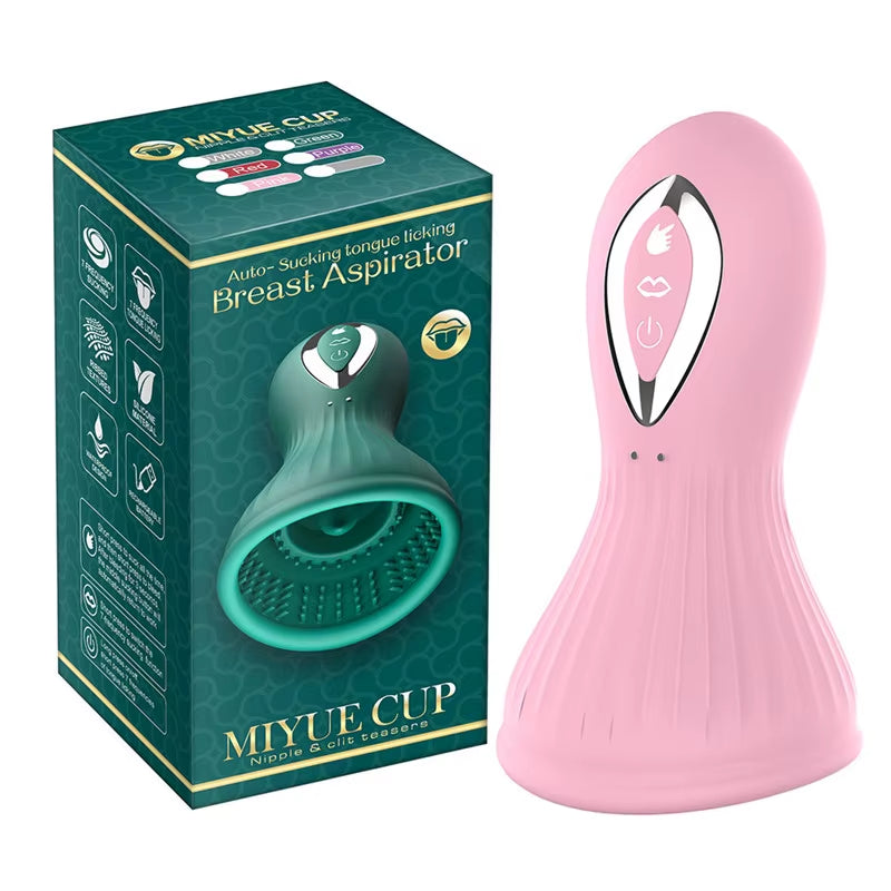 Handhelds Licking Clitoral Vibrator 7 Vibrating Stimulation Nipple Massager Breast Sucking Machine New Adult Sex Toy for Adult