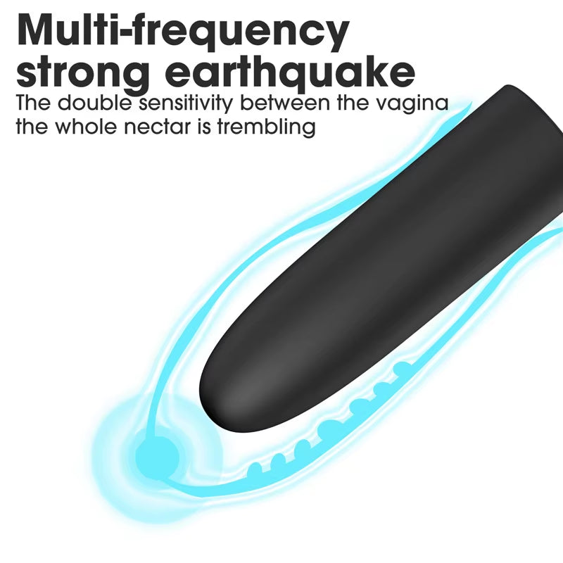 USB Rechargeable Women Magic Bullet Vibrator Adult Sex Toys with 10 Vibration Modes Wireless Miini Bullet Vibrator
