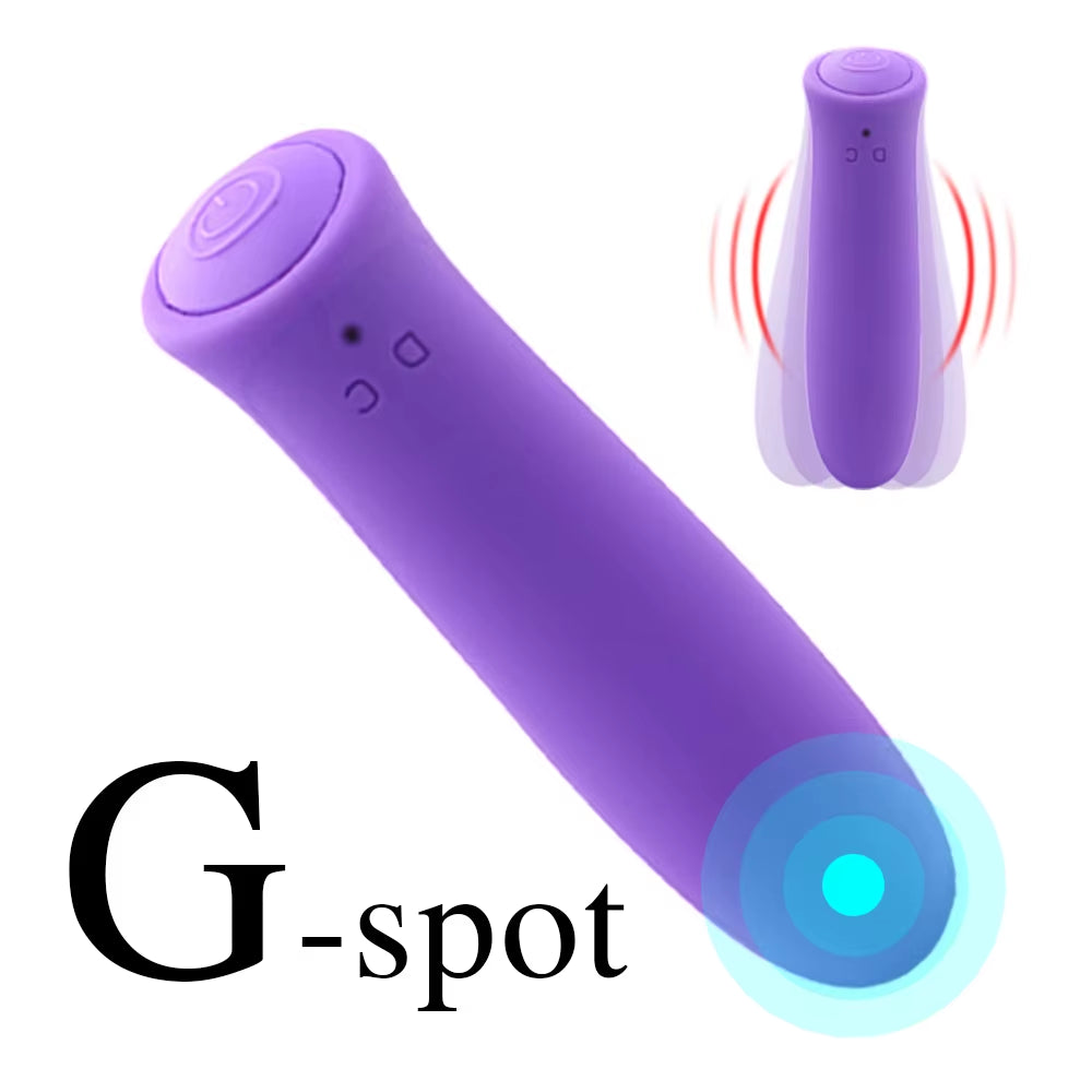 Bullet Sex Toy G-Spot Clit Stimulate Lipstick Av Vibrator Female Masturbation Tool