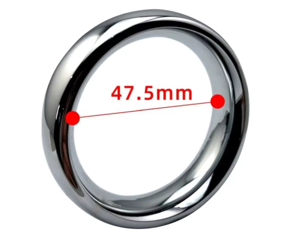 Stainless Metal New Stimulator Toss Delay Lasting Glans Penis Ring Lock Sex Toys Products Cock Ring
