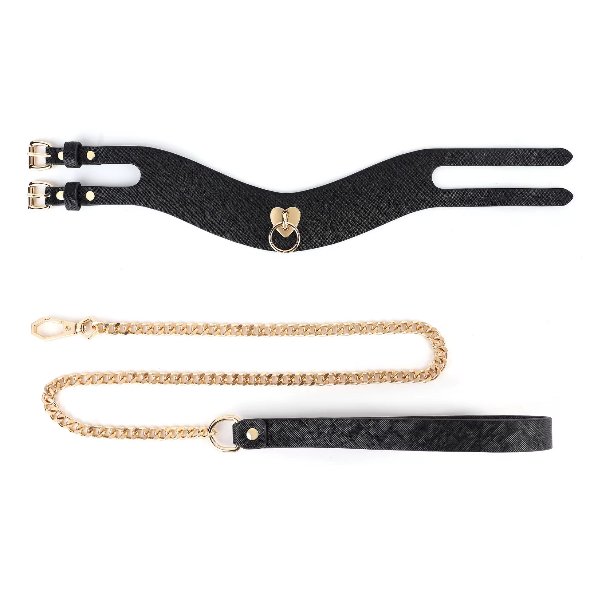 Palace Bell Bone Collar Women Adult Pleasure Couples Training Restraints Neck Ring Traction BDSM