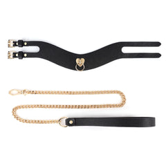 Palace Bell Bone Collar Women Adult Pleasure Couples Training Restraints Neck Ring Traction BDSM