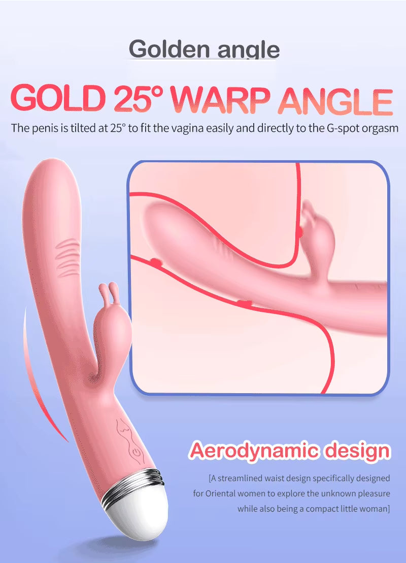 LILO USB Charger Adult Sex Av Wand G Spot Finger Dildo Massager Rabbit Vibrators for Women