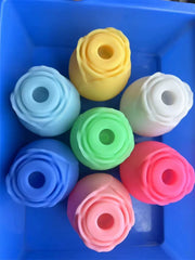 Glowing Rose Vibrator for Women Wholesale Hot Selling Mini Rose Clitoral Sucking Vibrator Glow in the Dark Rose Sex Toy