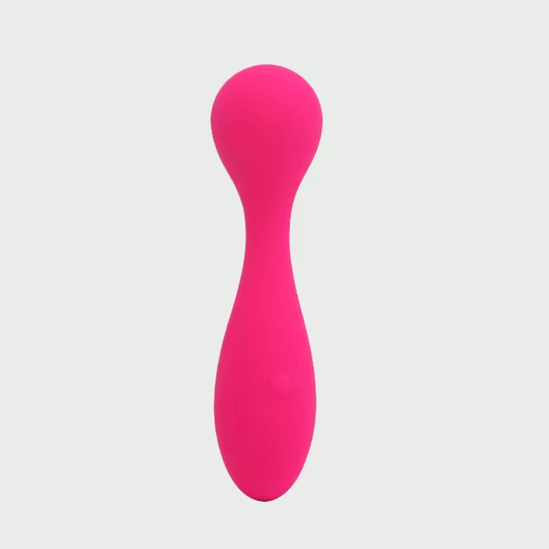 Liquid Silicone Mini Av Wand Massager Clitoral Stimulation Vibrator Sex Toys