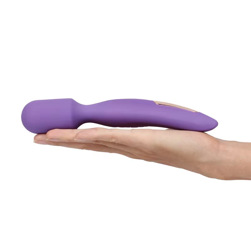Rechargeable Soft Silicone G Spot Vaginal Stimulation Magic AV Massage Stick Vibrator Wand Sex Toys