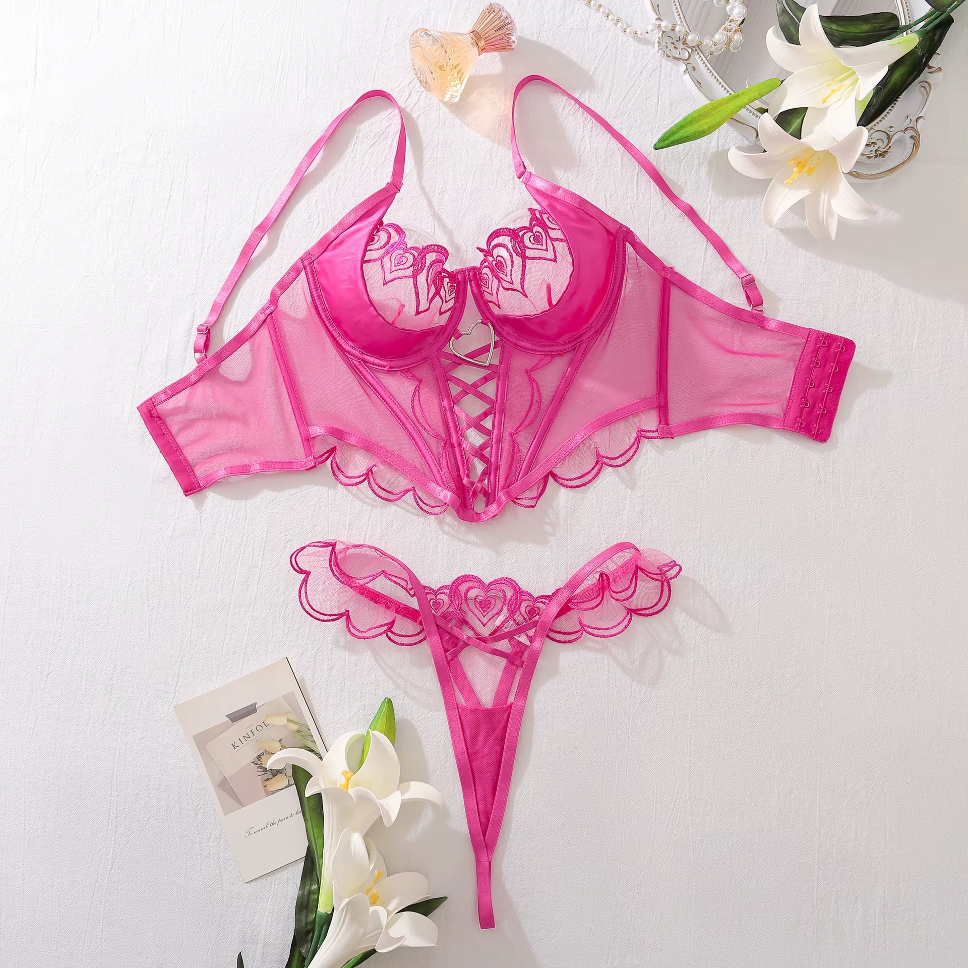 Ladies Underwear Sexy Bra and Panty New Design Lingerie Women Sexy High Quality Two Piece Lingerie