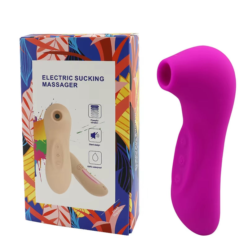 Nipple Clitoral Suction Stimulation Massager Mini Oral Sucking Vibrator Sex Toy