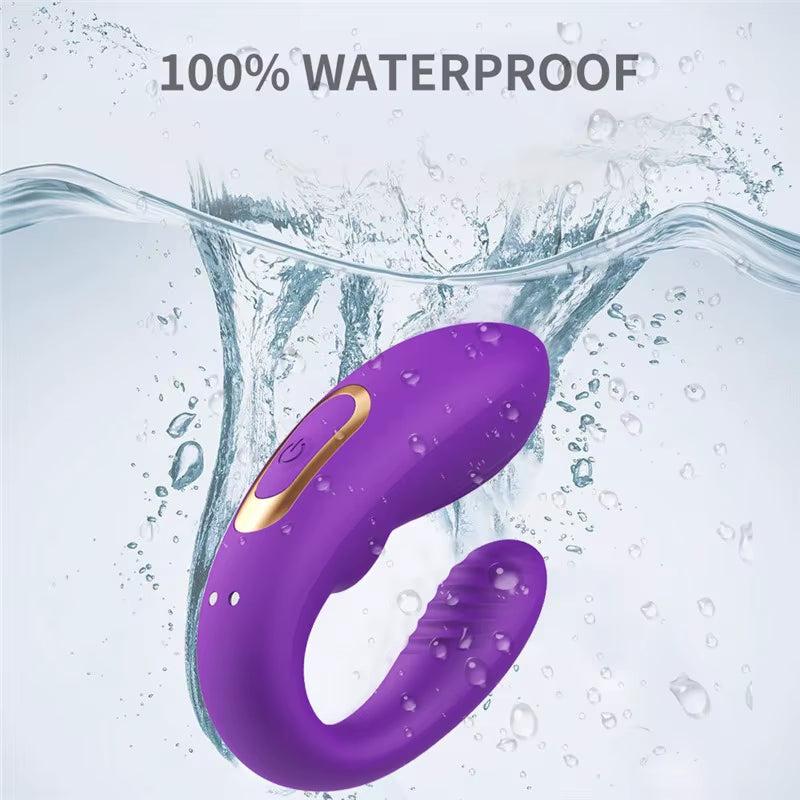 Clitoris Stimulation G Spot Vagina U Shape Sex Toys Invisible Wearable Remote Control Best Vibrator for Couple