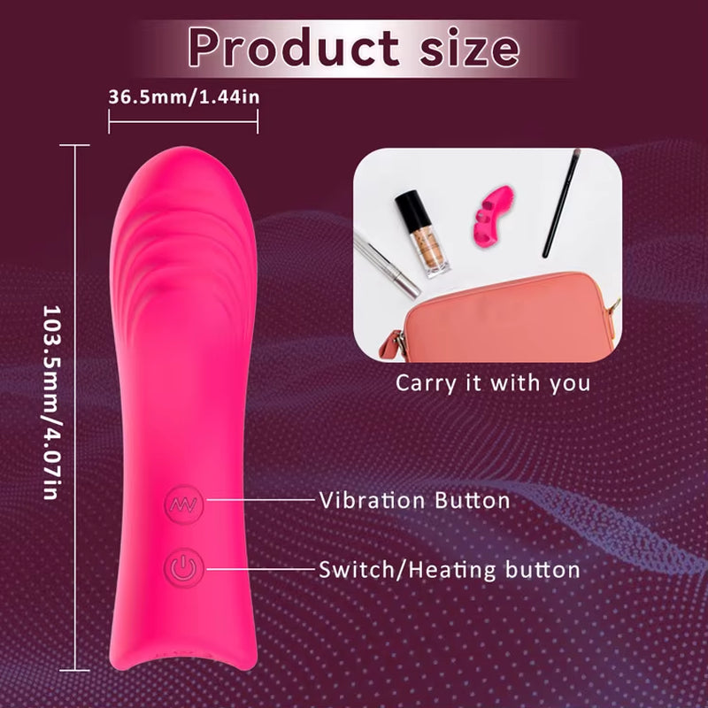 Rechargeable 10 Speed Vibrating Sex Massage Couple Sexual Tools G Spot Vibrator Finger Sex Toys for Men and Women