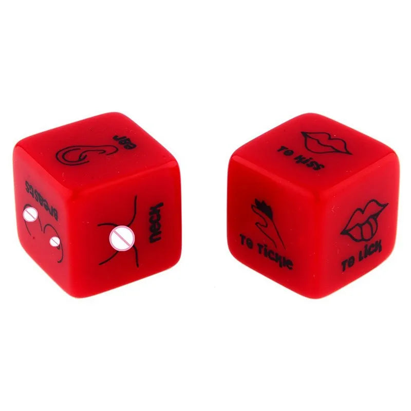 Dice Sex Toys For Couples Acrylic Erotic Toys Adult Sex Toys 