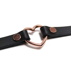 Women SM Adjustment Traction Collar Hot Selling Golden Ring Fun Collar Adult Bondage Gear Cock Ring