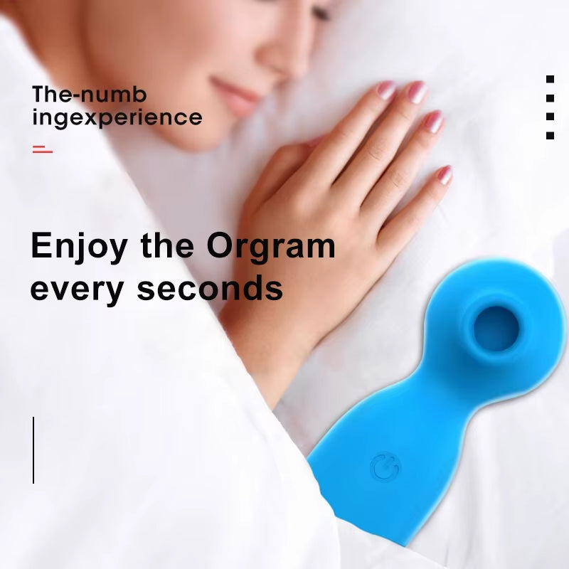Hot Selling 7 Frequency Small Oral Sucking Vaccum Pulse Breast Massage Vibrating Women Portable Mini Vibrator Sex Toys for Fun