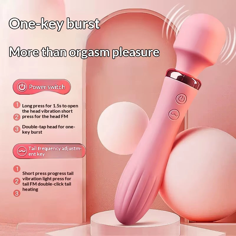 Silent Vibrator Automatic Strong Shock Eros Stick Second Generation Body Button Control Cupids Gen 