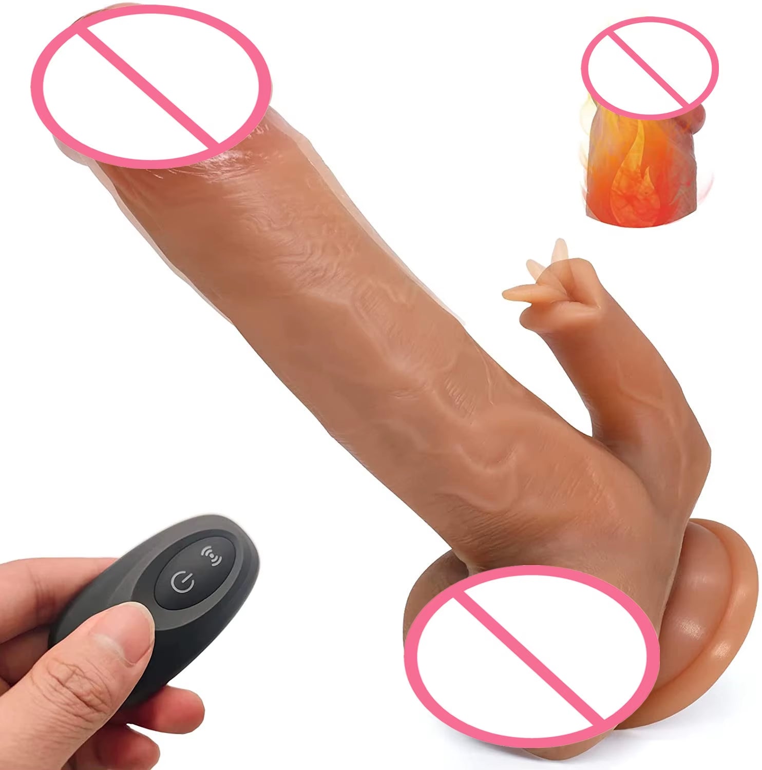 Remote Control Realistic Dancing Dildo Vibrator for Women Masturbation Vibrating Dildo with Remote Control for Women Sex Toys