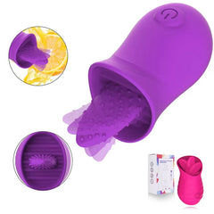 Tongue Vibrator Intimate Good Nipple Sucker Oral Licking Clitoris Stimulation Powerful Sex Toys