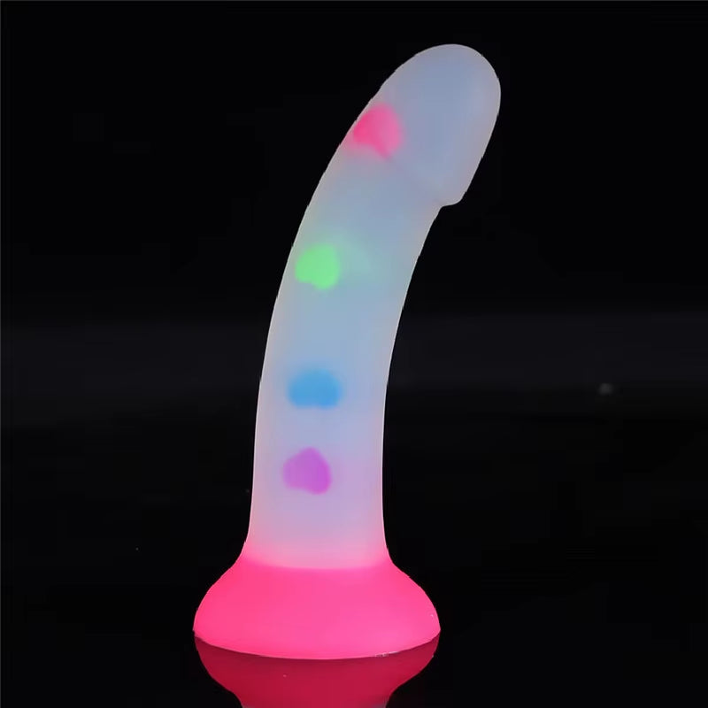 7 Inch High Quality Liquid Silicon Fantasy Color Soft Dildo Vaginal Massage Orgasm Jelly Dildos for Women