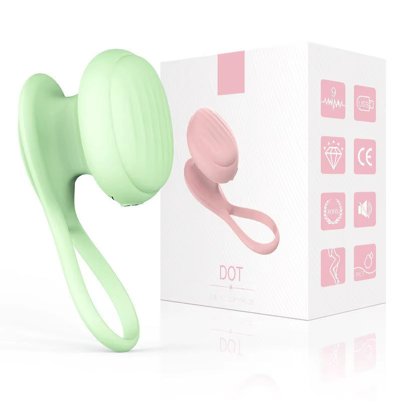 Mini Adult Female Dildo Vibrator 9 Vibration Modes G-Spot Clit Nipple Clitoral Toys for Women