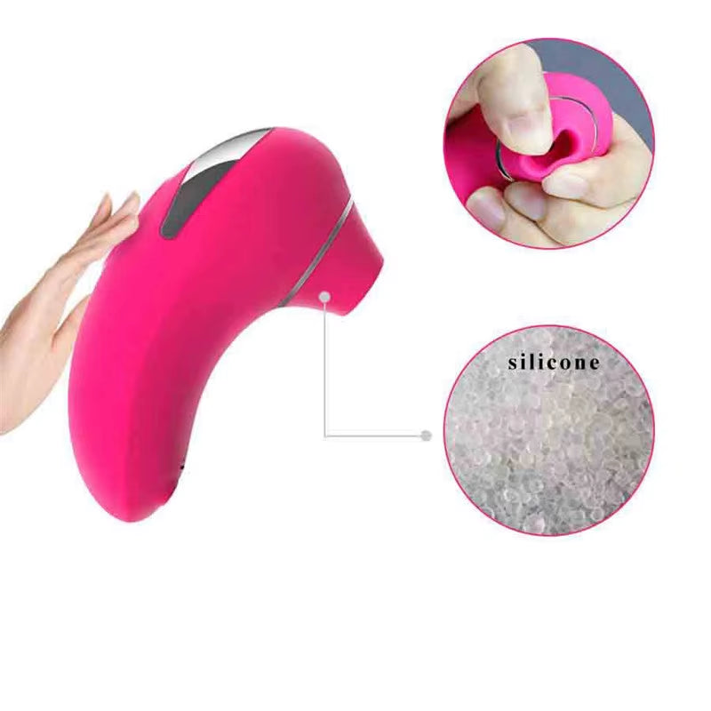 Rechargeable Tongue Licking Nipple Massage Vibrating Flirt Sex Toys Sucking Vibrator for Woman Clit Sucker Clitoris Masturbator