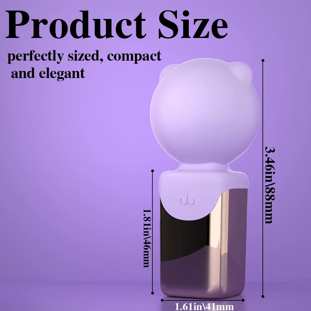 USB Charge Wand Massager Clitoral Mini Vibrator Women Nipple Massage Electric Handheld Vibrator